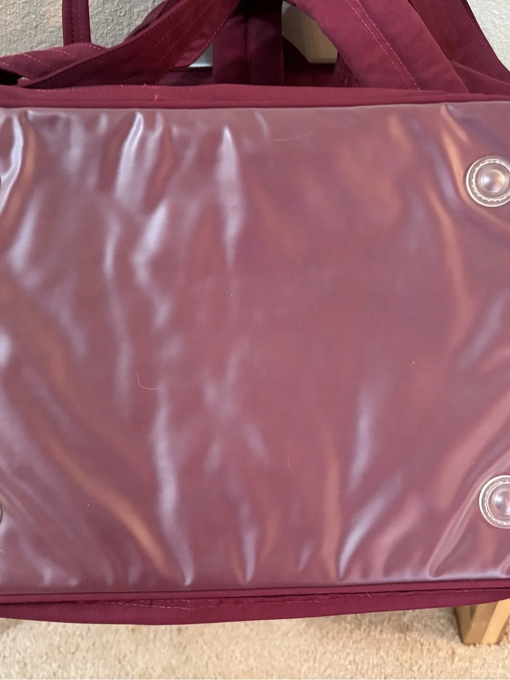 Lug Via - Brushed Cranberry Convertible backpack/Tote/Caryall